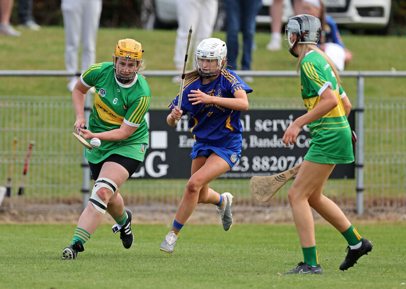 St Finbarr's Nicole Olden in action against Cloughduv as the Togher side got the defence of their title underway. Picture: Jim Coughlan St Finbarr's Nicole Olden in action against Cloughduv as the Togher side got the defence of their title underway. Picture: Jim Coughlan