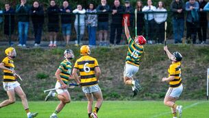 <p>Glen Rovers' Michael Forde reaches for the sliotar against Na Piarsaigh. Picture Chani Anderson</p> <p>Glen Rovers' Michael Forde reaches for the sliotar against Na Piarsaigh. Picture Chani Anderson</p>