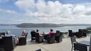 <p>The stunning panoramic view from the café at Fort Camden Meagher in Crosshaven</p> <p>The stunning panoramic view from the café at Fort Camden Meagher in Crosshaven</p>
