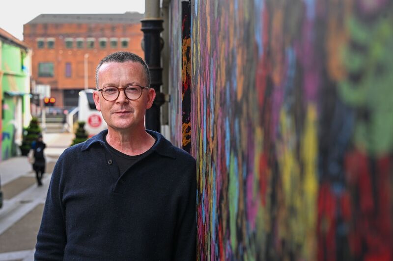 Playwright Enda Walsh pictured on Harley’s street in Cork city. Picture: Chani Anderson