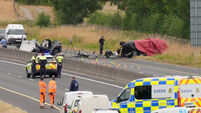 Crash on M9 in Co Kildare