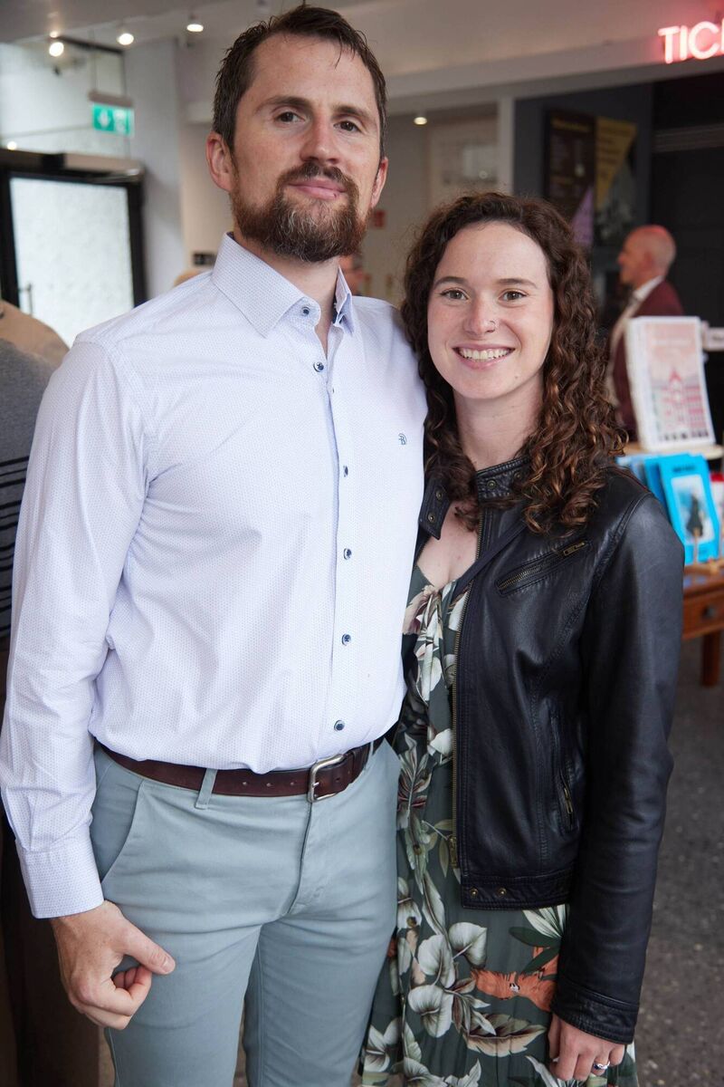 Evan May and Emily Thompson from Cork.