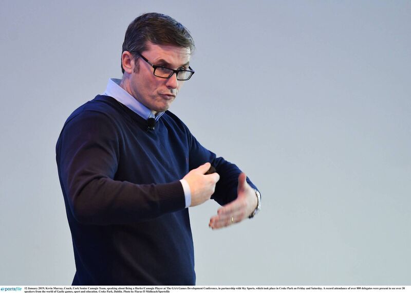 Kevin Murray speaking at The GAA Games Development Conference in Croke Park. Picture: Piaras Ó Mídheach/Sportsfile Kevin Murray speaking at The GAA Games Development Conference in Croke Park. Picture: Piaras Ó Mídheach/Sportsfile