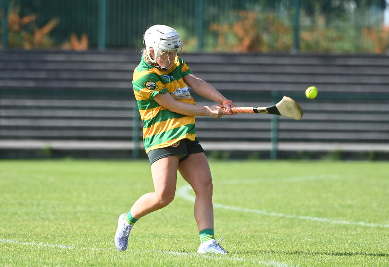 Hayley Ryan converts a free for Blackrock. Picture: Larry Cummins Hayley Ryan converts a free for Blackrock. Picture: Larry Cummins