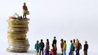 Abstract image of economic inequality