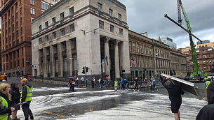 Glasgow transformed into Gotham City for filming of The Batman: Part II Glasgow transformed into Gotham City for filming of The Batman: Part II