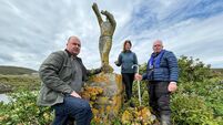 Remote Scottish island to unveil statue celebrating link to St Finbarr of Cork