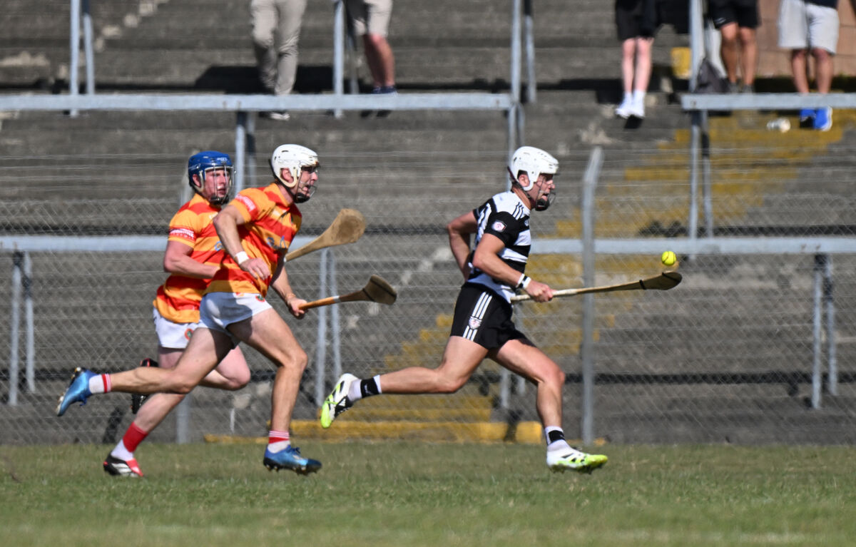 David Cremin about to hit the winning point for Midleton against Newcestown. Picture: Larry Cummins David Cremin about to hit the winning point for Midleton against Newcestown. Picture: Larry Cummins
