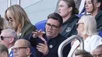 Burnham attends first Everton match since becoming UK prime minister