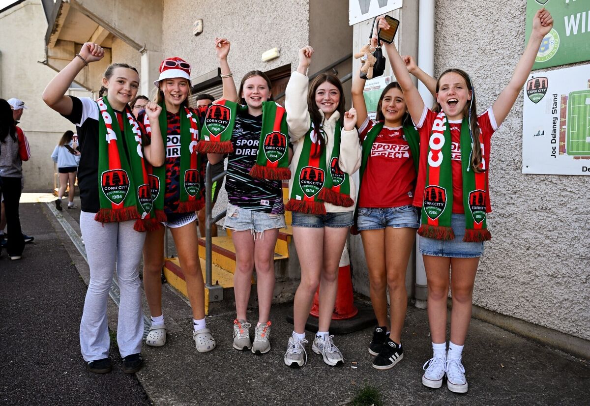 Cork City supporters before the game at Turner's Cross on Saturday. Picture: Paul Phelan/Sportsfile Cork City supporters before the game at Turner's Cross on Saturday. Picture: Paul Phelan/Sportsfile
