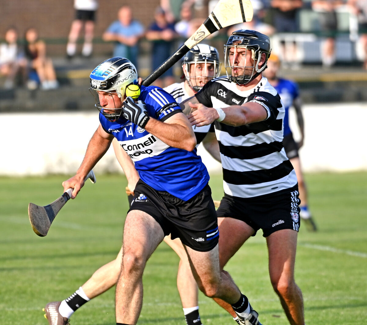 Sarsfields' Cian McCarthy and Midleton's Killian Burke both scored in wins for their sides in the IAHC at the weekend. Picture: Eddie O'Hare