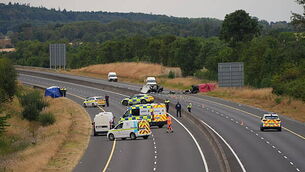 Funeral held for teenager killed in M9 crash Funeral held for teenager killed in M9 crash