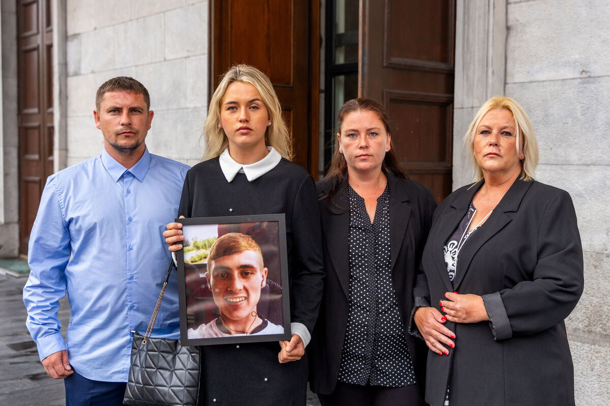 The family of Jamie Crowley outside Cork Courthouse for the first day of the inquest into Jamie’s death in Cork Prison. From left: Jamie’s siblings, Shaun Crowley, Lorna Crowley, Natasha Crowley, and his mother Deirdre Crowley. Picture: Noel Sweeney The family of Jamie Crowley outside Cork Courthouse for the first day of the inquest into Jamie’s death in Cork Prison. From left: Jamie’s siblings, Shaun Crowley, Lorna Crowley, Natasha Crowley, and his mother Deirdre Crowley. Picture: Noel Sweeney
