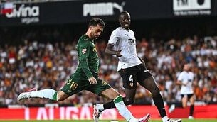 Troy Parrott plays role in winner against Valencia on Real Betis debut Troy Parrott plays role in winner against Valencia on Real Betis debut