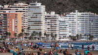 SPAIN-HEALTH-VIRUS-BEACH-FEATURE