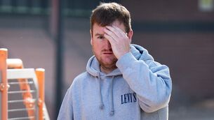 <p>Emmet Moynihan arriving at Uxbridge Magistrates' Court, West London, where he is charged with one count of entering an aircraft when drunk and one count of failing to obey the lawful commands of a pilot on a British Airways flight from Heathrow to Las Vegas on August 6. Picture: Aaron Chown/PA Wire</p>