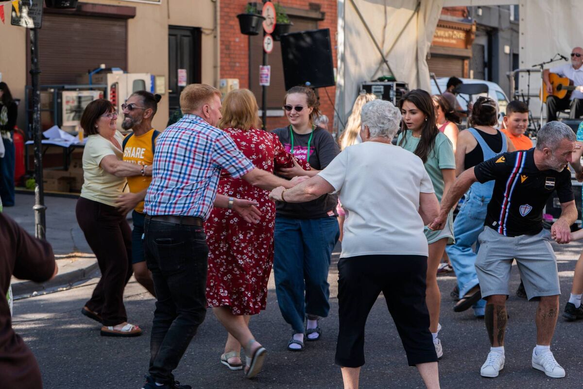All the fun of the dance at the Blackpool Block Party. All the fun of the dance at the Blackpool Block Party.