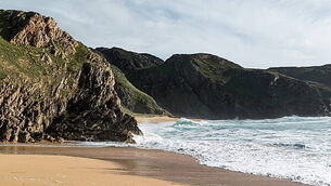 Murder Hole Beach, Boyeeghter bay, Melmore, Donegal, Ireland.