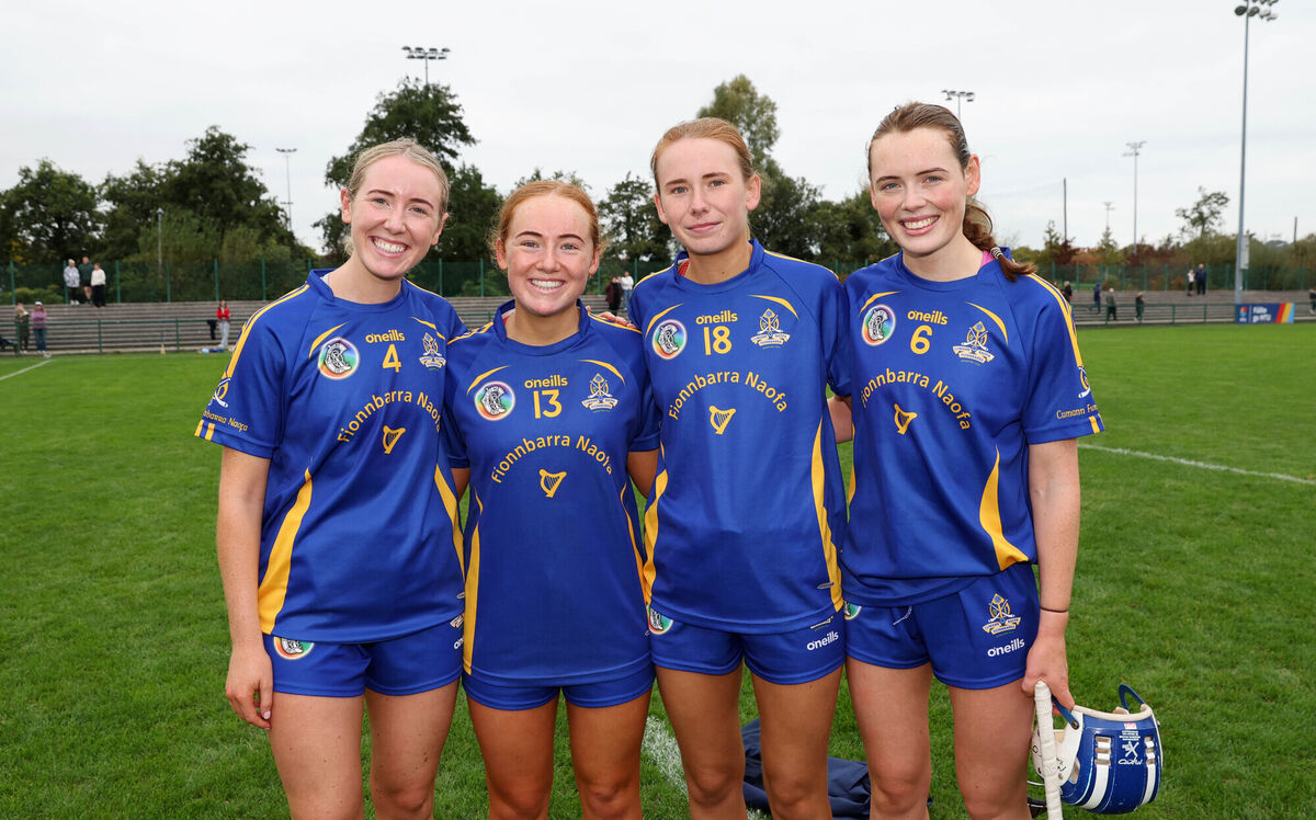  Sister Act: Grainne, Orlaith, Kate and Meabh Cahalane, lining out for the Barrs. Picture: Jim Coughlan.