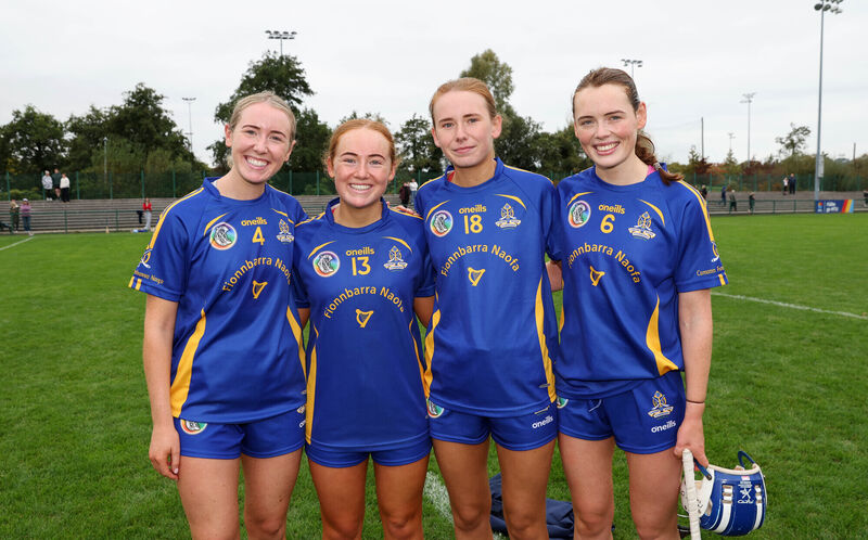 Sister Act: Grainne, Orlaith, Kate and Meabh Cahalane, lining out for the Barrs. Picture: Jim Coughlan. Sister Act: Grainne, Orlaith, Kate and Meabh Cahalane, lining out for the Barrs. Picture: Jim Coughlan.