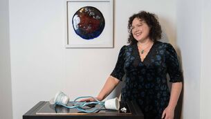 <p>Glass artist Suzanne O’Sullivan has been taking part in Cork Craft Month this August. Picture: Joleen Cronin.</p>