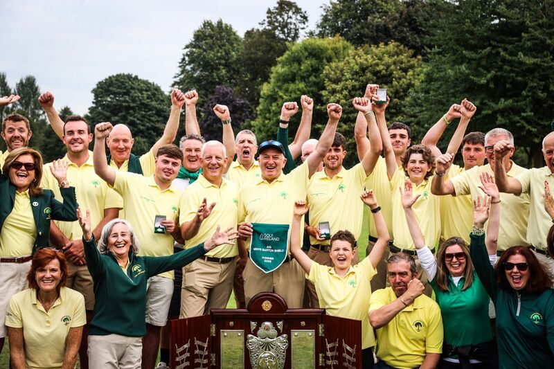 Douglas celebrate with the Barton Shield. Picture: INPHO/Tom Maher Douglas celebrate with the Barton Shield. Picture: INPHO/Tom Maher