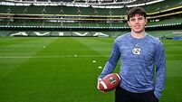 Down’s Adam McCann-Gibbs ready for college football debut at the Aviva