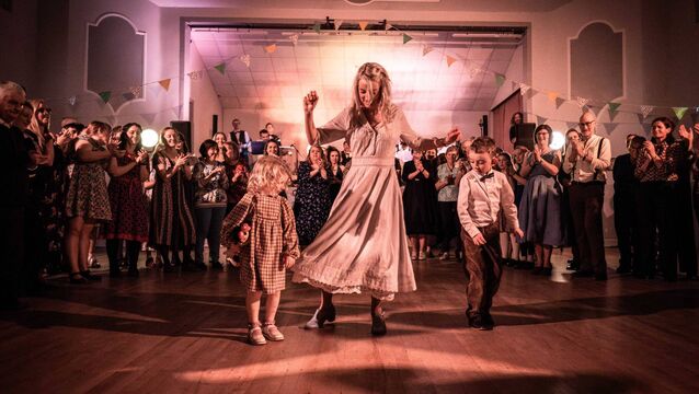 <p>A scene from the show Devil’s In The Dancehall, which comes to Bere Island and Cork city in September</p>