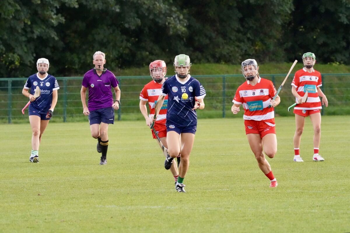 Ballincollig’s Sorcha McCarthy makes a burst towards goal during their championship clash with Courcey Rovers at Ballinora. Picture: Noel Sweeney Ballincollig’s Sorcha McCarthy makes a burst towards goal during their championship clash with Courcey Rovers at Ballinora. Picture: Noel Sweeney