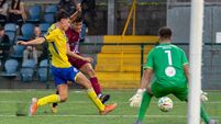 Cobh Ramblers battle back from two down against Longford but miss penalty to snatch victory