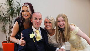 Woman grateful for ‘gift’ of wedding to late husband in hospice
