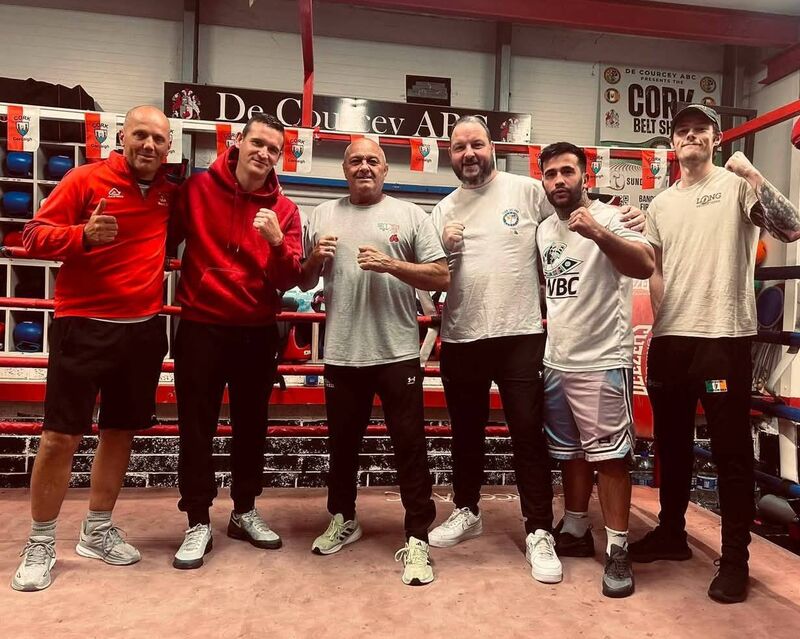 Cork Boxing: Rylane, De Courcey and Clonakilty coaches in Bandon for a team sparring session. 