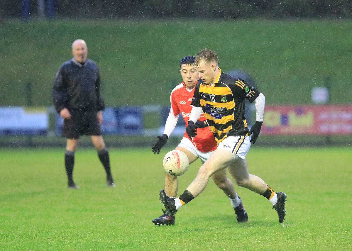 Ben Twomey, in action for Avondhu, has played every minute for Fermoy in both codes. Picture: David Creedon Ben Twomey, in action for Avondhu, has played every minute for Fermoy in both codes. Picture: David Creedon