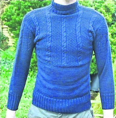 Ganseys, hand-knitted to traditional patterns, were standard wear for fishermen around the coastlines. Ganseys, hand-knitted to traditional patterns, were standard wear for fishermen around the coastlines.