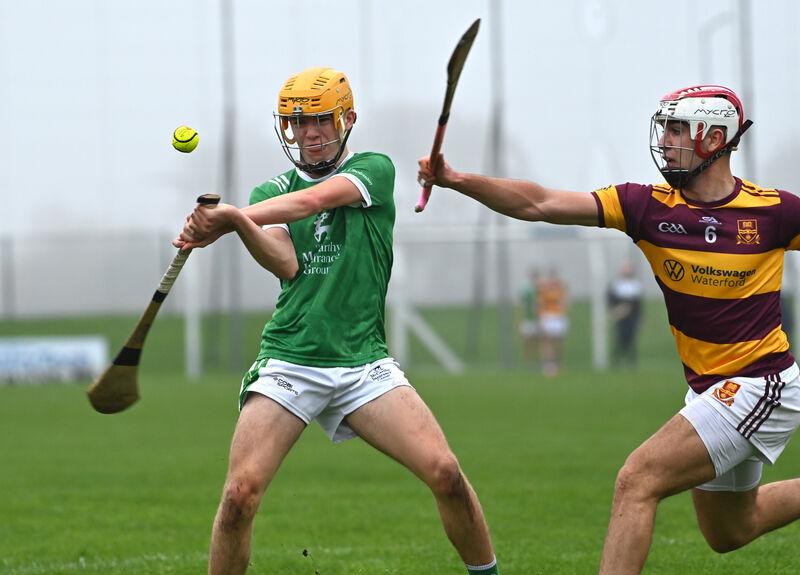 Tadhg McCarthy of St Colman's College in action against De La Salle last year. Picture: Dan Linehan Tadhg McCarthy of St Colman's College in action against De La Salle last year. Picture: Dan Linehan
