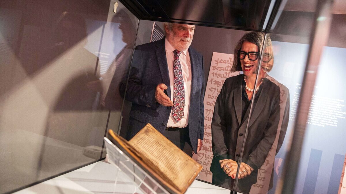 'A treasure of Ireland': Irish manuscript on loan from Oxford goes on display in UCC