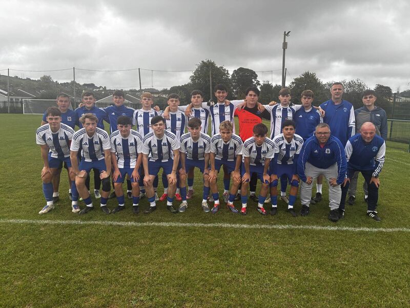 The Leeds side who beat Kinsale in a Daly Industrial Supplies U18 Premier League game at Leeds Park 
