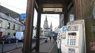 <p>Phone boxes that used to stand on Proby’s Quay in Cork city, near St Fin Barre’s Cathedral. Picture: Larry Cummins</p> <p>Phone boxes that used to stand on Proby’s Quay in Cork city, near St Fin Barre’s Cathedral. Picture: Larry Cummins</p>
