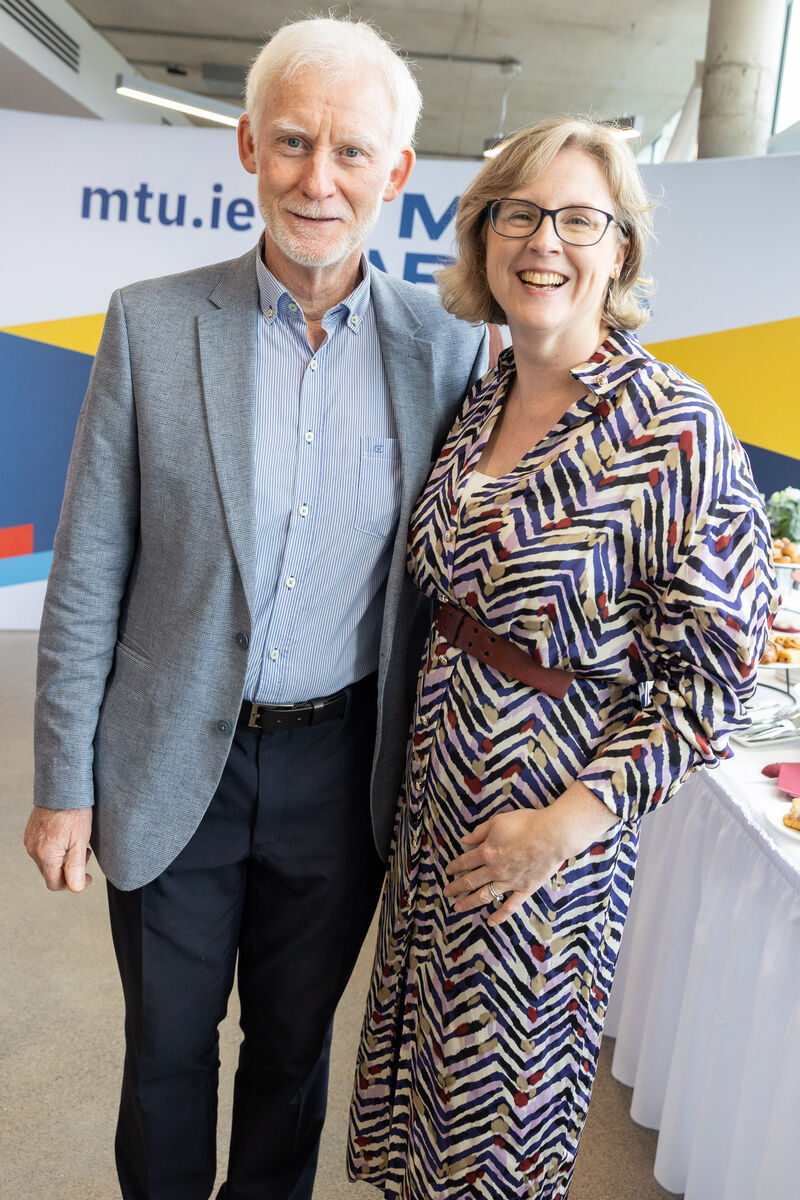 Joe Bourke, LEO South Cork and Aoife McInerney, enterprise programmes manager and new frontiers programme manager, MTU Rubicon. Joe Bourke, LEO South Cork and Aoife McInerney, enterprise programmes manager and new frontiers programme manager, MTU Rubicon.