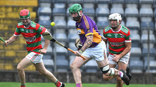 <p>Daniel Mangan of St Catherine's on the attack during Saturday's Co-op SuperStores Premier JHC clash against Tracton at Páirc Uí Rinn. Picture: Larry Cummins</p> <p>Daniel Mangan of St Catherine's on the attack during Saturday's Co-op SuperStores Premier JHC clash against Tracton at Páirc Uí Rinn. Picture: Larry Cummins</p>