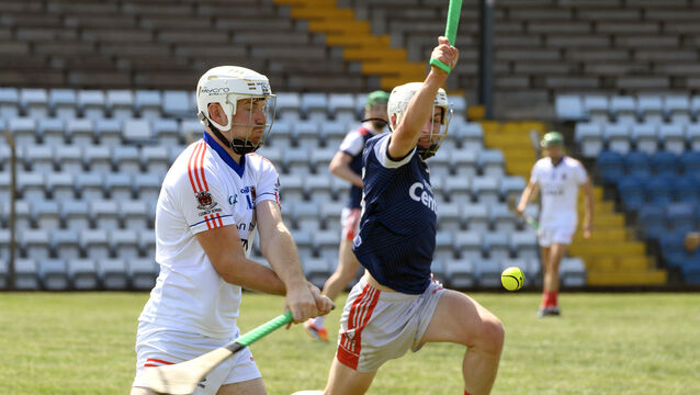 <p>Courceys' Richard Sweetnam fires a point last season against Watergrasshill. Picture: Dan Linehan</p> <p>Courceys' Richard Sweetnam fires a point last season against Watergrasshill. Picture: Dan Linehan</p>
