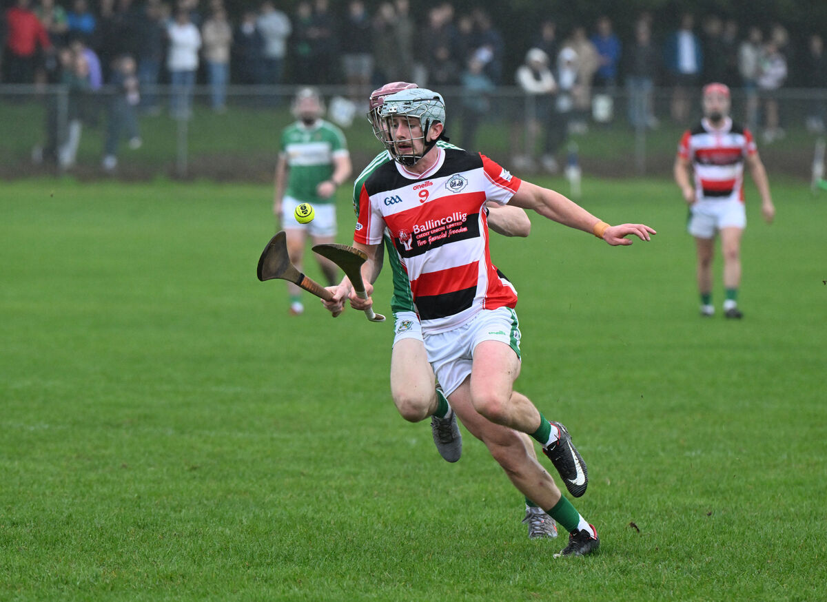 Theo Morgan with possession in midfield for Ballincollig. Picture: Larry Cummins Theo Morgan with possession in midfield for Ballincollig. Picture: Larry Cummins