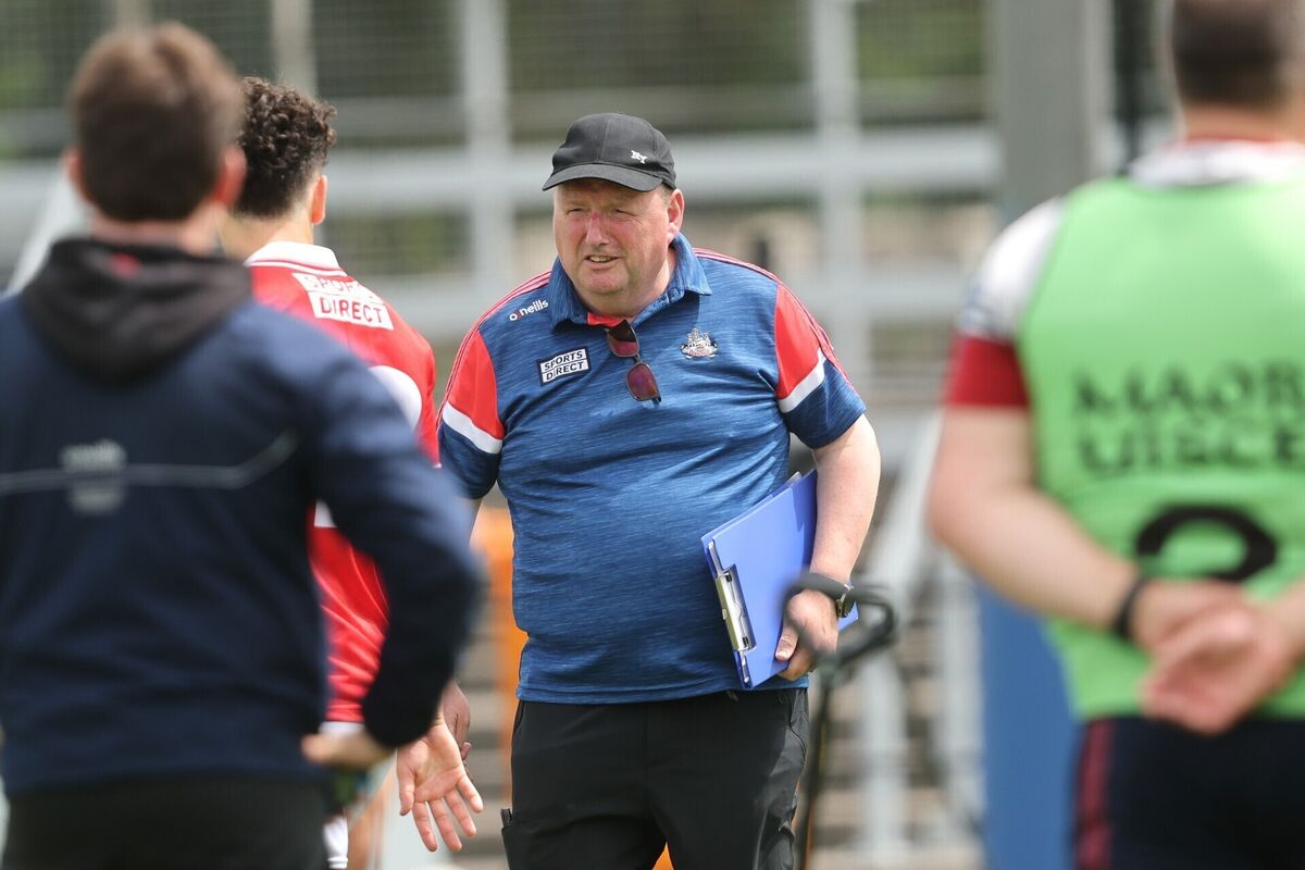 Cork minor football manager Keith Ricken pictured before this year's Electric Ireland All-Ireland MFC final at Cedral St Conleth's Park in Newbridge. Picture: Inpho/Bryan Keane