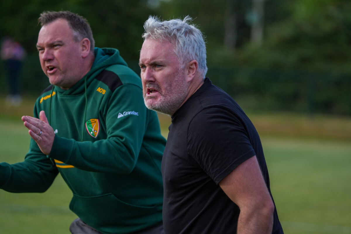 Newtownshandrum manager Gerdy O’Mahony. Picture: Noel Sweeney Newtownshandrum manager Gerdy O’Mahony. Picture: Noel Sweeney