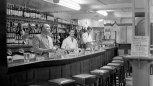 <p>The interior of Kealy’s Bar in Faulkner’s Lane, off Patrick Street, Cork, in April, 1959. It was a popular haunt for students, and printers who worked at the nearby Echo and Examiner building</p> <p>The interior of Kealy’s Bar in Faulkner’s Lane, off Patrick Street, Cork, in April, 1959. It was a popular haunt for students, and printers who worked at the nearby Echo and Examiner building</p>