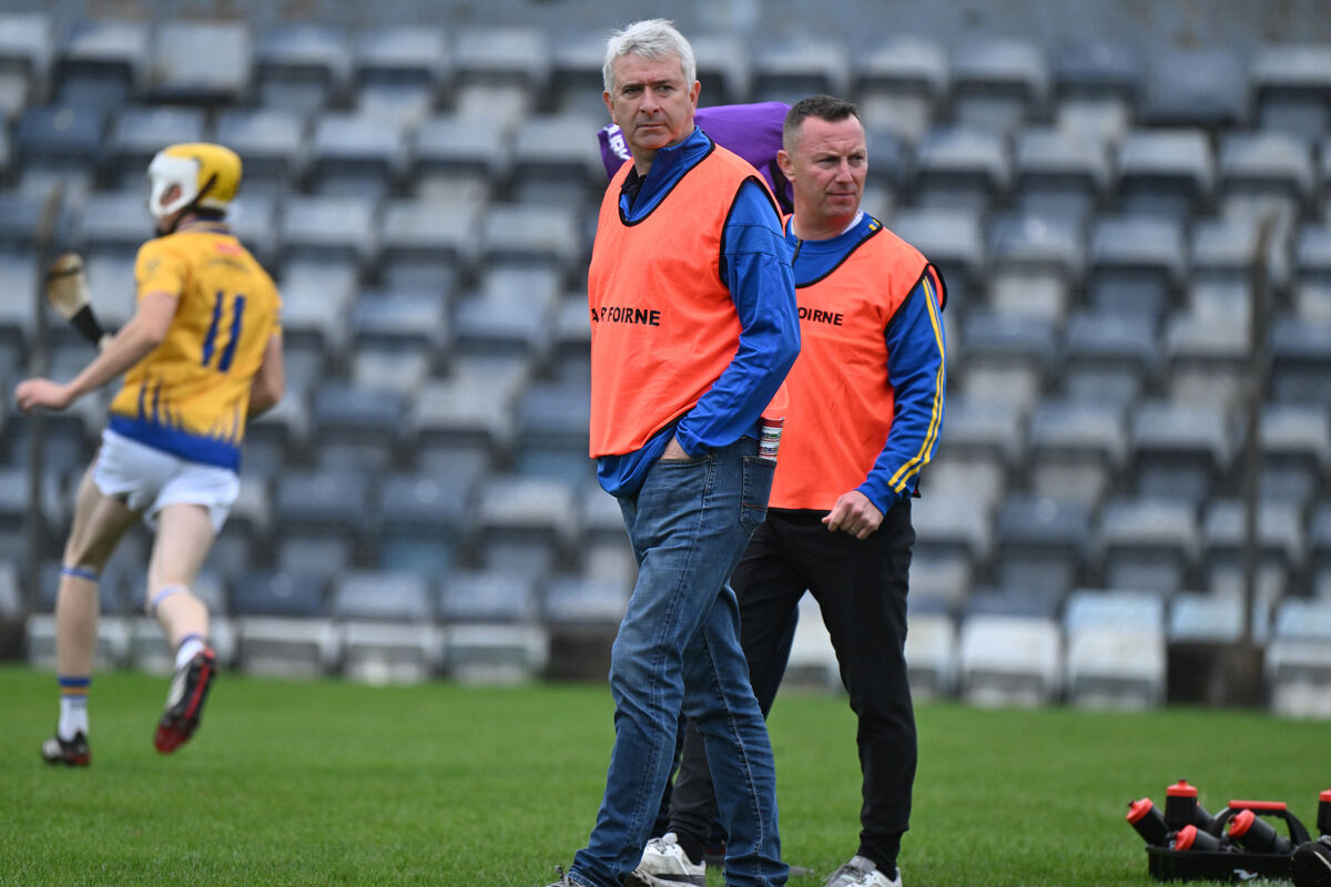 Carrigtwohill manager Denis Walsh and selector Deccie Collins. Picture: Larry Cummins Carrigtwohill manager Denis Walsh and selector Deccie Collins. Picture: Larry Cummins