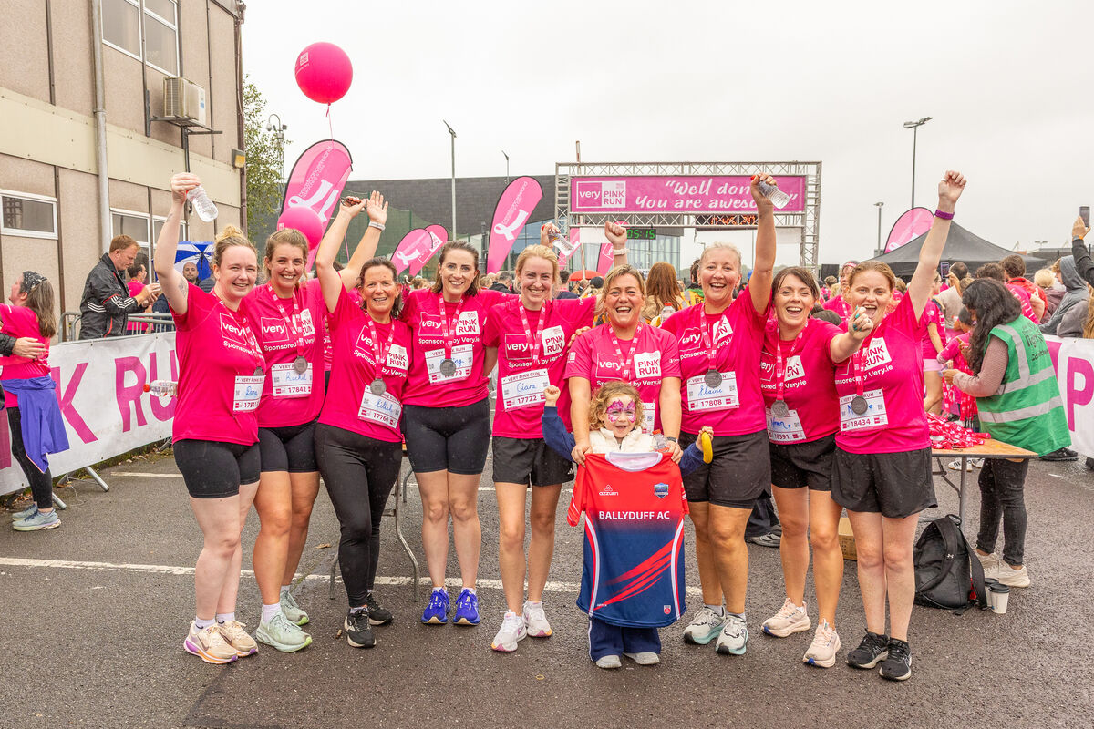 The Ballyduff Ladies out in force.