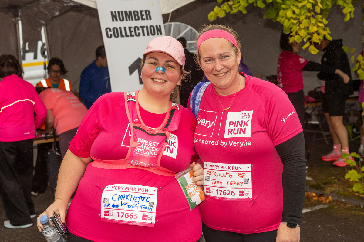 Charlotte and Katie from Team Terry.