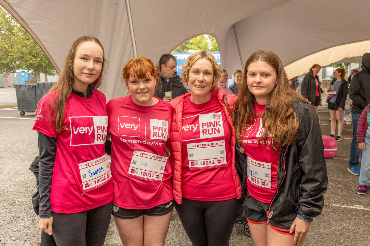 Maire, Sadhbh, Fiadh Casey and Kaylin Sweeney from Midleton.