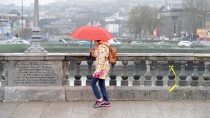 <p>Dry weather with outbreaks of rain are expected today before showers start becoming heavier and more persistent at times, with the chance of isolated thunderstorms. Picture: Larry Cummins</p> <p>Dry weather with outbreaks of rain are expected today before showers start becoming heavier and more persistent at times, with the chance of isolated thunderstorms. Picture: Larry Cummins</p>